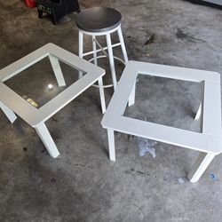 Side Tables And Stool
