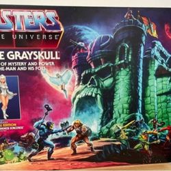 New! Masters Of The Universe Castle Grayskull