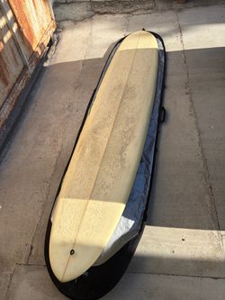 Danc epoxy single fin longboard