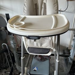 High Chair And Booster Seat Combo