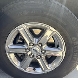 2024 F150 Chrome Wheels/tires. Trade?