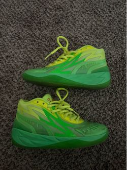 Lamelo ball lime green