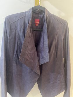 Purple Leather Jacket
