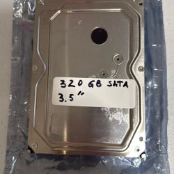 Western Digital 320GB 3.5” Hard Drive (HDD) SATA