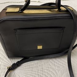 Black Leather Purse