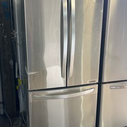 Lg Refrigerator French Door Stainless