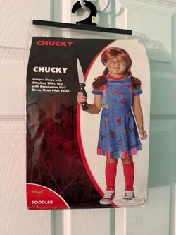 Chucky Toddler Halloween Costume Size 4T