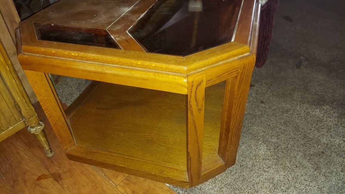 Wood End Tables