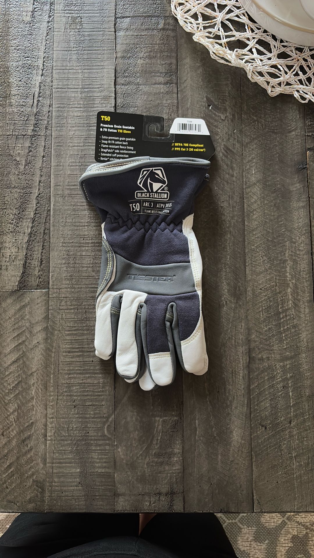 Black Stallion Tigster Welding Gloves