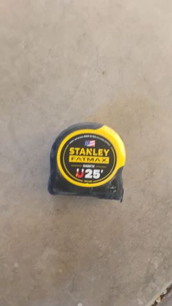 Stanley FatMax 25ft Magnetic Tape Measure