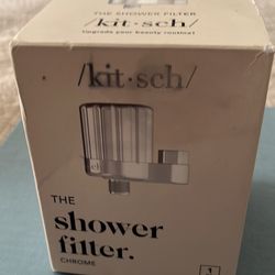Kitsch shower filter and refill catridge 