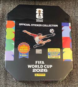 Panini fifa world cup 2026 official sticker album collection hardcover tapa dura