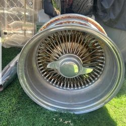 Spoke Rim With Knock off And Hub  $250
