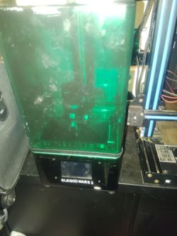 Elegoo mars 2( 4 D printer )