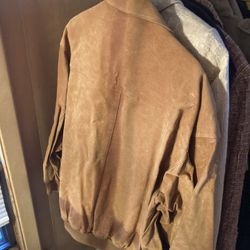 Size large leather jacket 