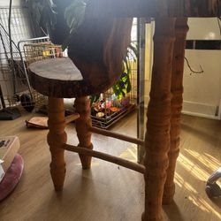 Gorgeous Wooden  2 Tier Plant Stand/ Table 