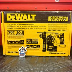 DEWALT 20V MAX XR Cordless Brushless 1 in. SDS Plus L-Shape Rotary Hammer (Tool Only)