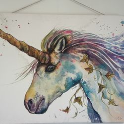 Unicorn Canvas 