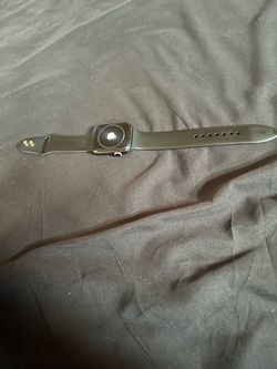 Apple Watch with Black Sport Band