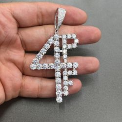 4pf Custom Diamond Piece Pendant 