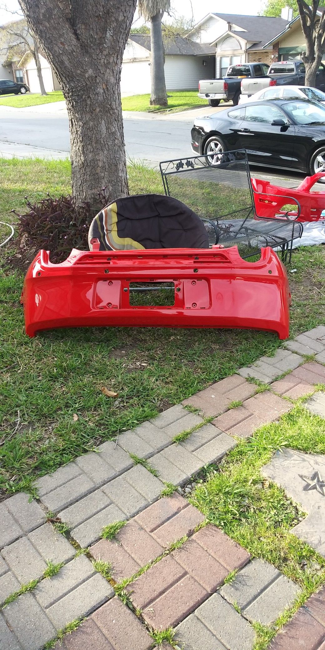 2011 thru 2014 ford mustang gt rear bumper..dont be afraid to ask