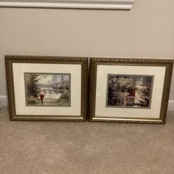 Framed Art Prints Set