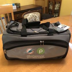 Tailgate Supplies/Miami Dolphins/Publix Tailgate Party PackCharcoal Grill /Cooler-portable With Carrying Case