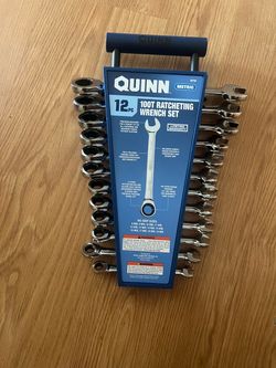 Quinn 12-Piece Metric Ratcheting Wrench Set