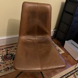 West Elm Leather Desk Chair 