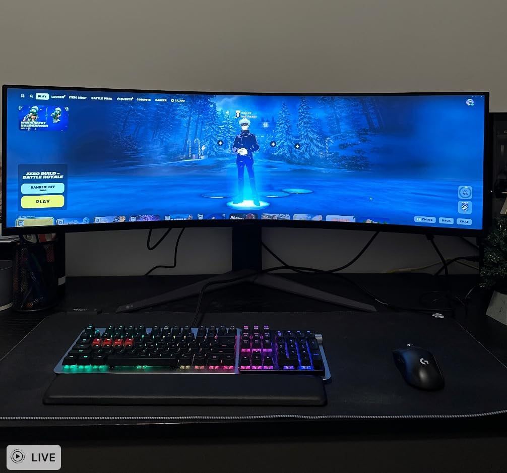 LG 45 Inch Curved Gaming Monitor QHD HDR 200HZ, UltraWide Display AMD FreeSync Premium Pro VESA Display !