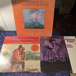 Michel Legrande - 3 Vinyl LP LOT - Wuthering Heights, Windmills, Summer of '42