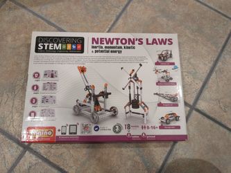 NEW Engino Stem Newton's Laws Inertia, Kinetic & Potential Energy, Educational Toy