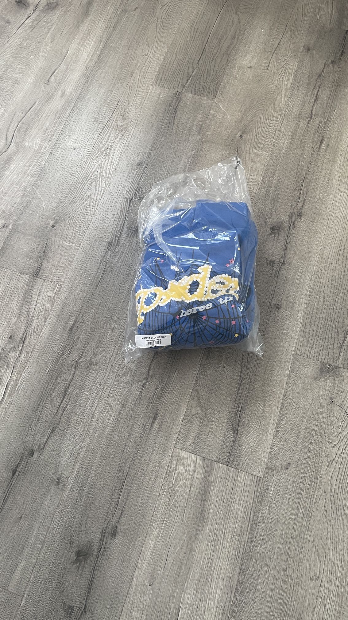 TC Marina Blue Sp5der Hoodie Size S In Men’s Best Offer Not Actually 2$ 