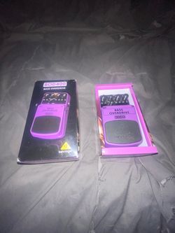 Behringer BOD400 bass overdrive pedal