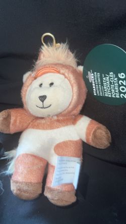 Starbucks bearista keychain