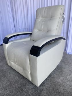 Canmore Leather Power Recliner with Power Headrest