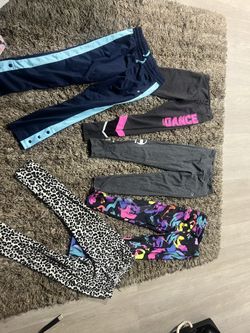 Girls Pants An Leggings Size 10/12