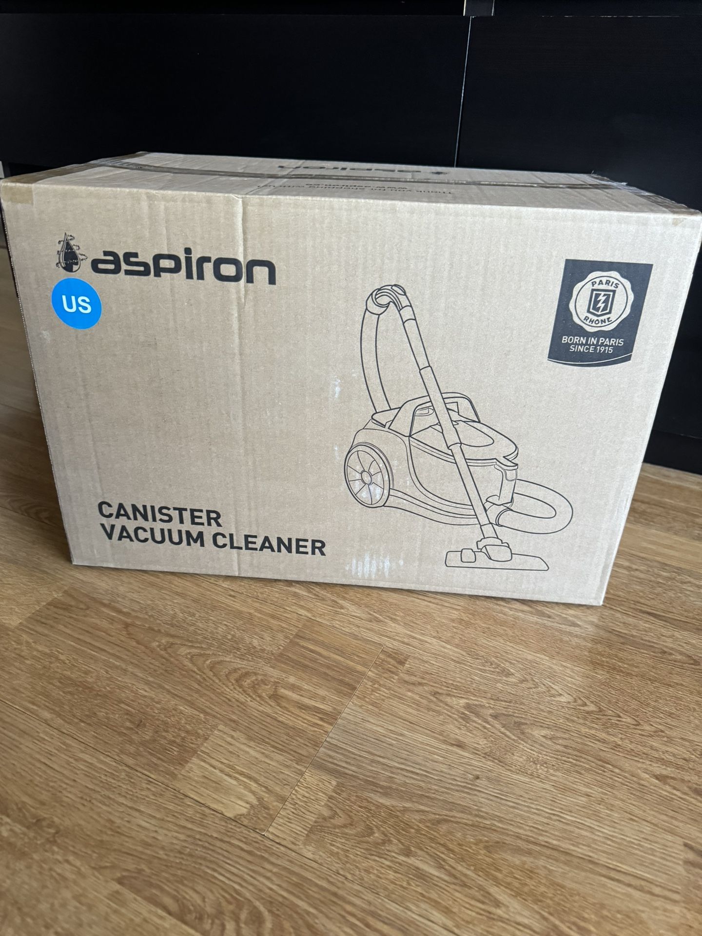 Aspiron Canister 1200W Lightweight Bagless Vacuum Cleaner