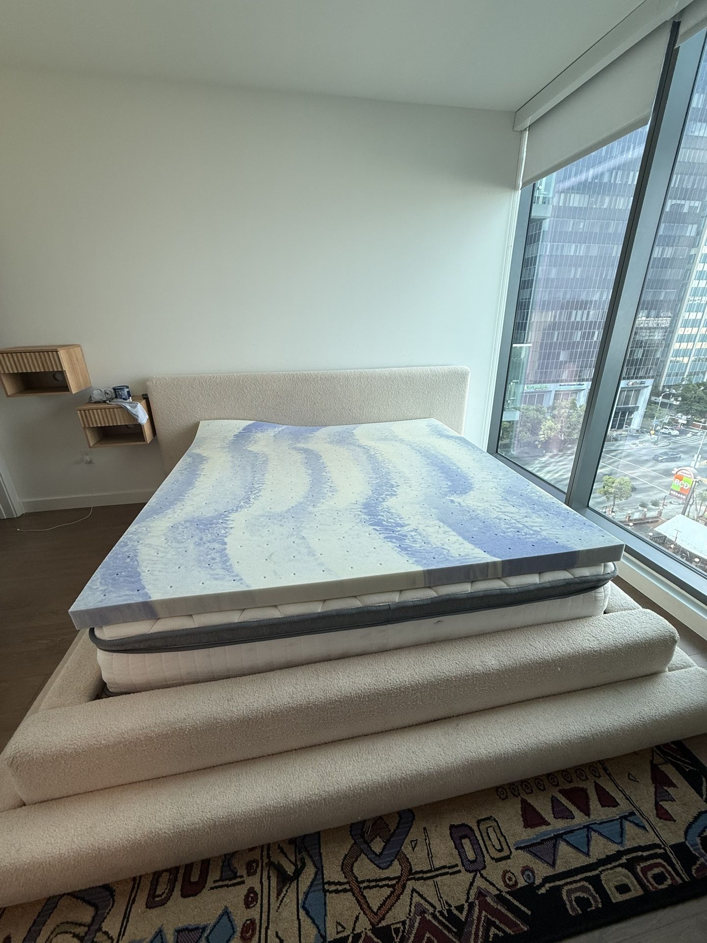 King size bed frame