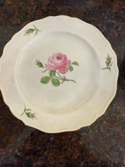 Antique Meissen Plates 3 Pieces