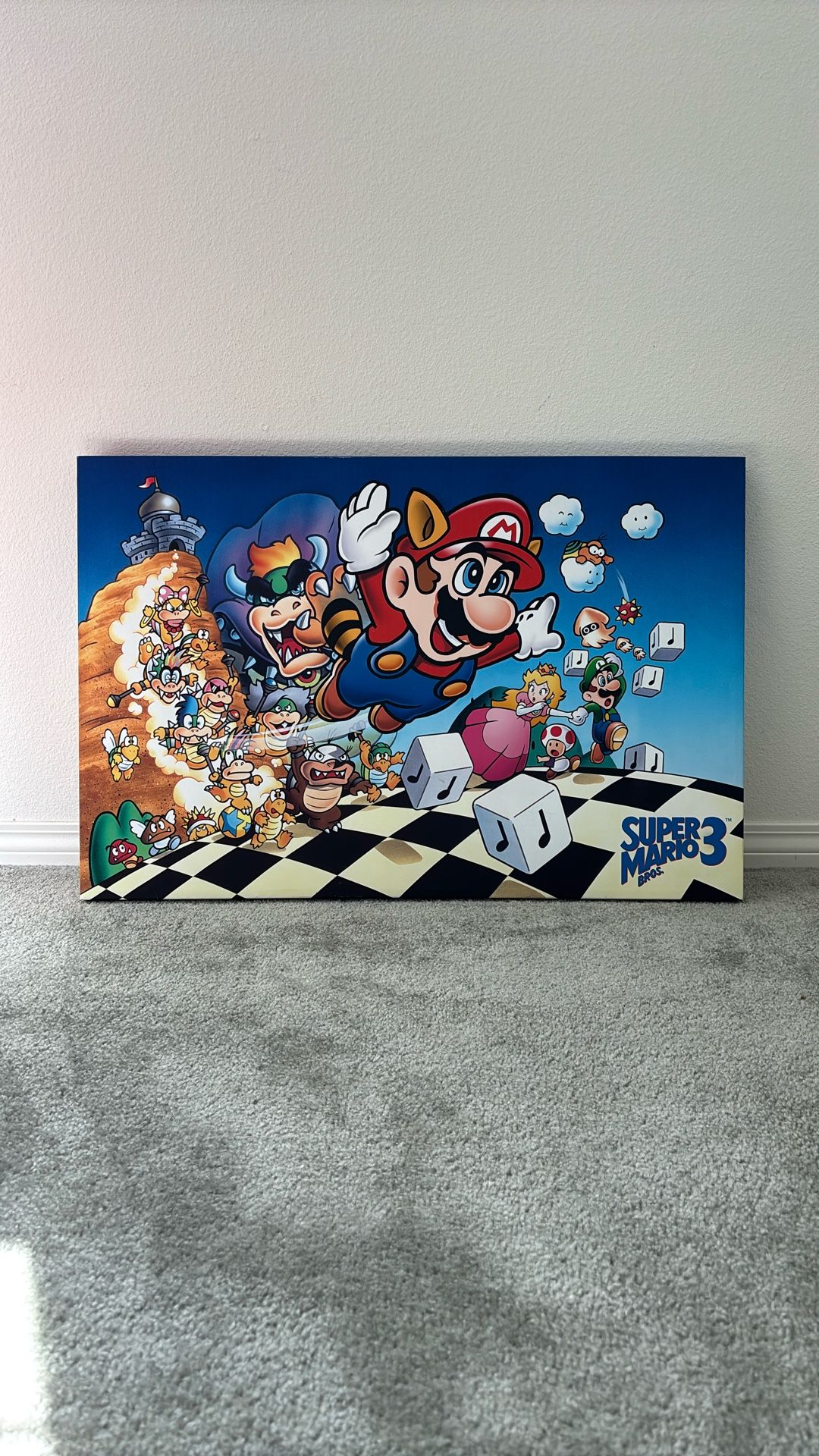 New Super Mario Wall Art 