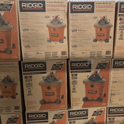 📢🔥 RIDGID 16 Gal Wet/Dry Vac – ONLY $140 🔥📢  📍 Pickup in Doral, FL  💪 Heavy Duty RIDGID HD1640 – 16 Gallon Wet/Dry Vac ⚡ 5.0 Peak HP Power 🛠️ P