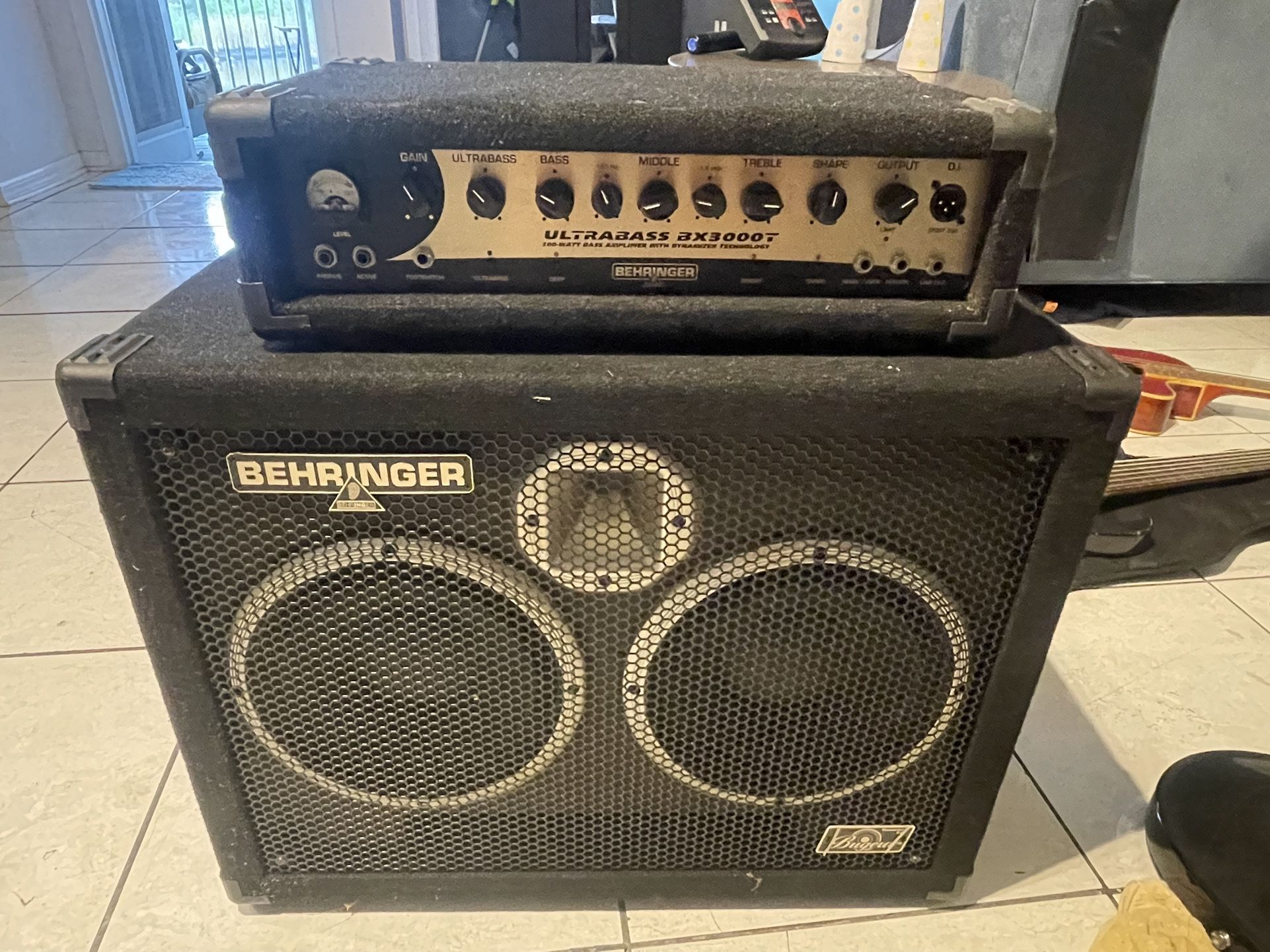 DISC Behringer BX4500H Ultrabass Head & Ultra bass cabinet
