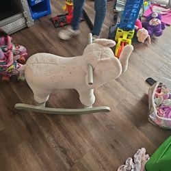 Pottery Barn Kid Rocking Elephant 