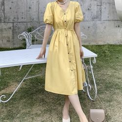 Beautiful Yellow Dress