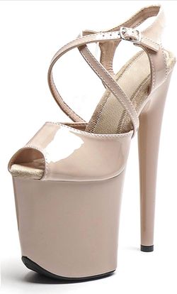 Brand New 8-Inch Pole Dancing / Exotic Platform Heels – Size 6
