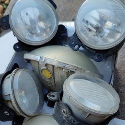 13 Jeep Jk OEM Stock Headlights/ Fog Lights
