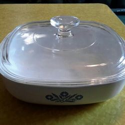 Blue cornflower corning Cookware  $20 Located In Blasdell