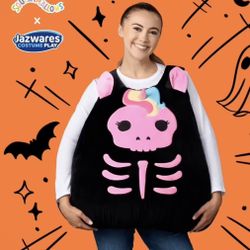 Squishmallow Sketlana Costume (Adult Size)