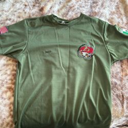 Various Shirts From Military Career. 